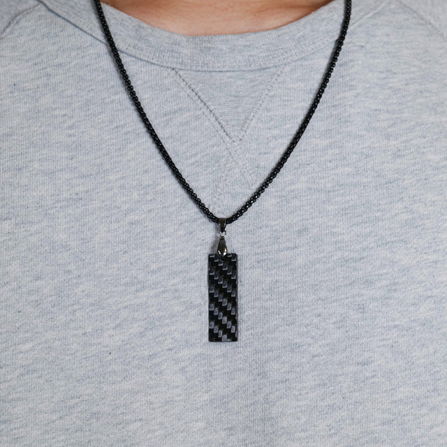 Spider Carbon Fiber Pendant